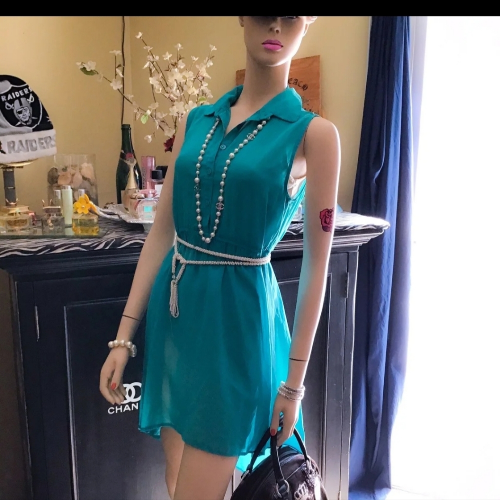 Sheer Hi-Low Dress